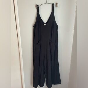 Natural Life Gauze Jumpsuit